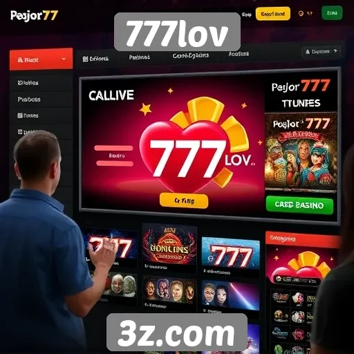 Interfaces de usuário do site 777lov analisadas